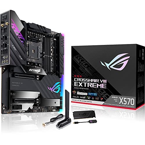 ASUS ROG Crosshair VIII Extreme AMD AM4 X570/X570S EATX Gaming مادربرد
