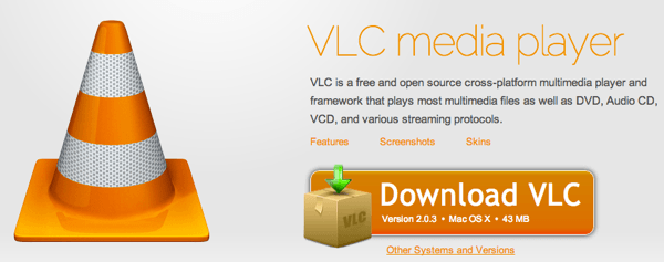 پخش کننده رسانه VLC