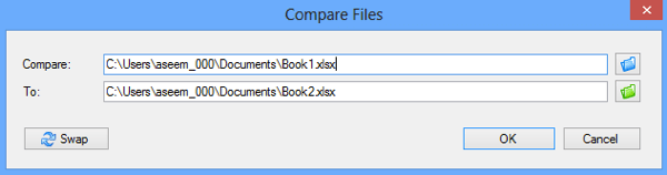 مقایسه دو فایل اکسل